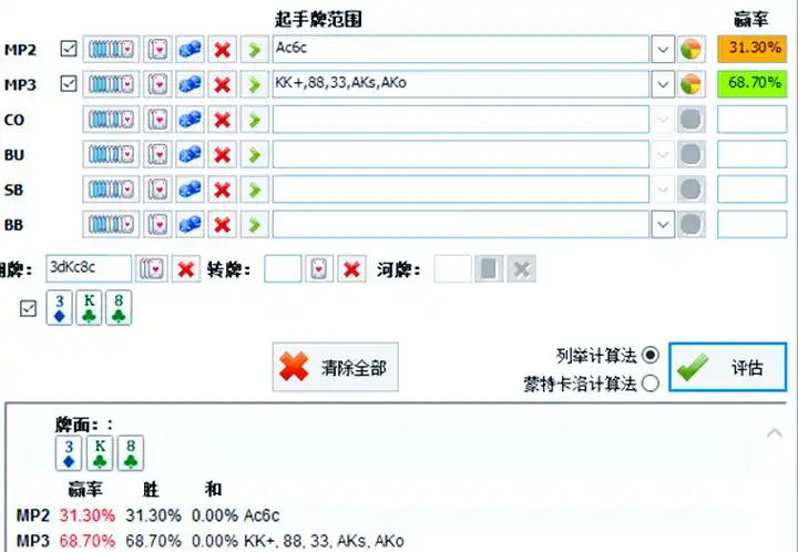 组合计算原理_扑克数学基础_德州扑克 理论
