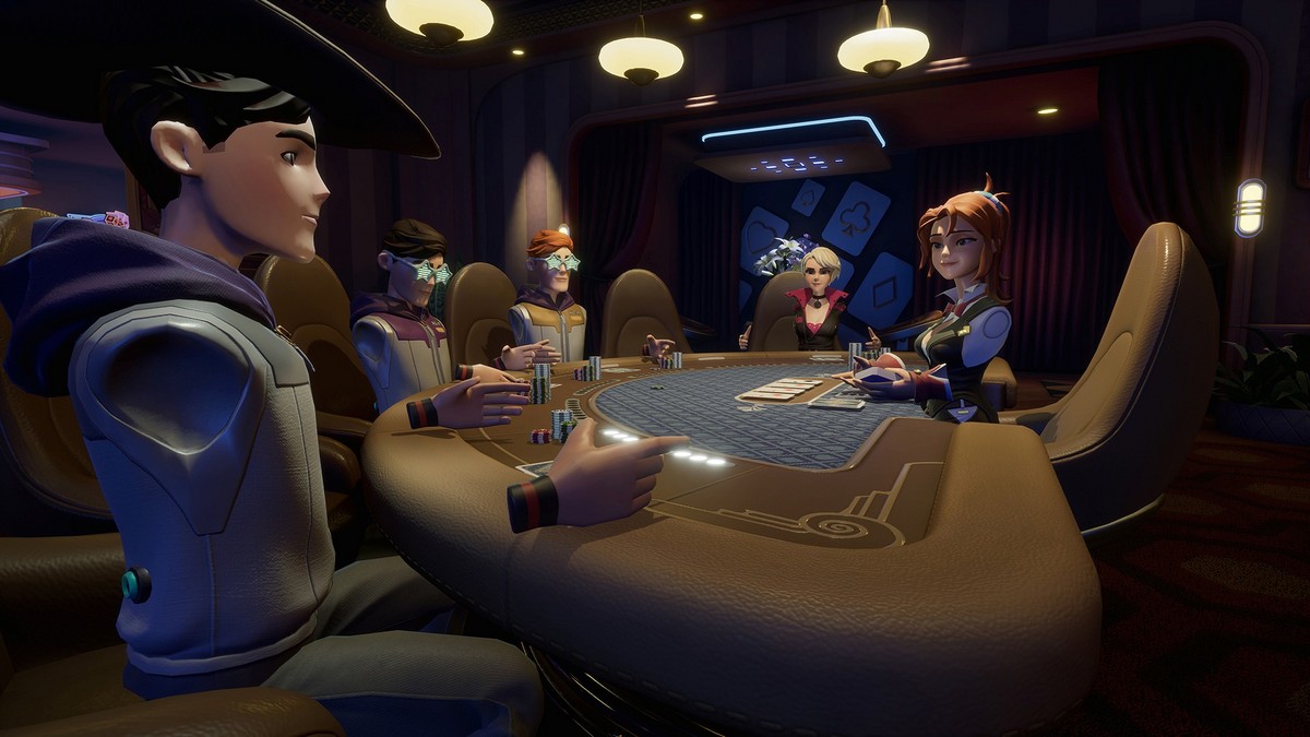 Lucky Night Texas Holdem VR VR游戏开发交互设计_德州扑克小游戏在线玩_VR德州扑克游戏操作优化