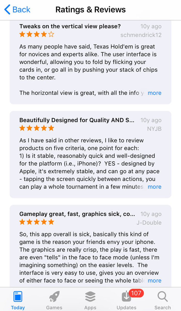 德州扑克小游戏_App Store史上第一款棋牌游戏_苹果德州扑克游戏