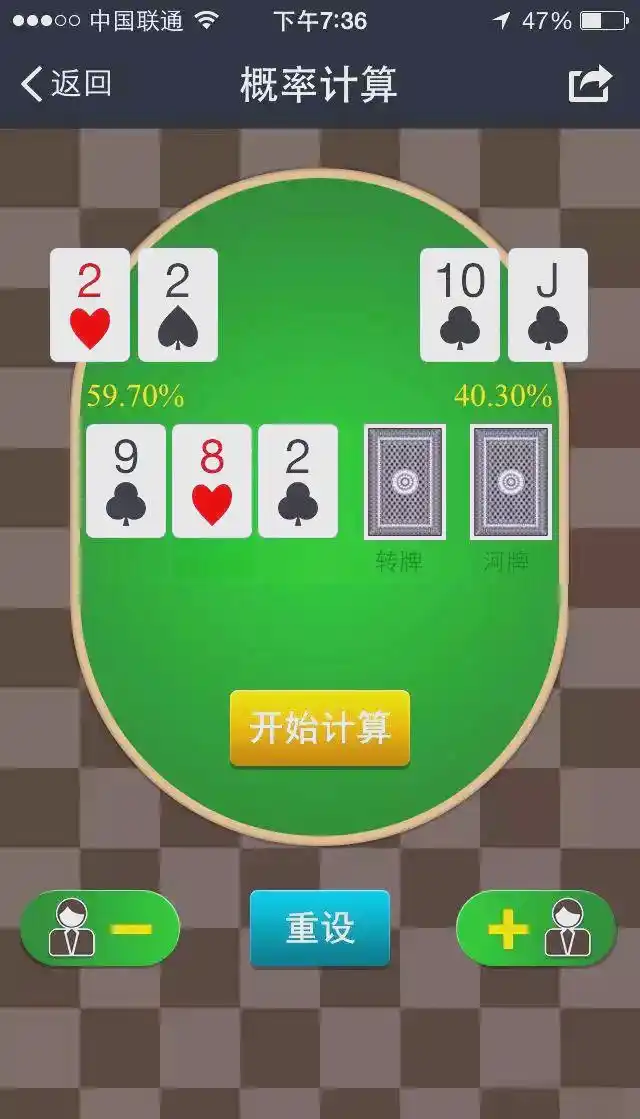 德州扑克胜率计算器_德州扑克数据软件_翻牌前全下胜率计算
