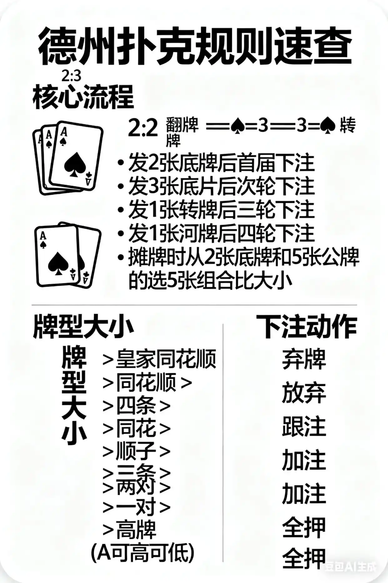 新手秒懂版_德州扑克加注有要求吗_德州扑克核心规则玩法