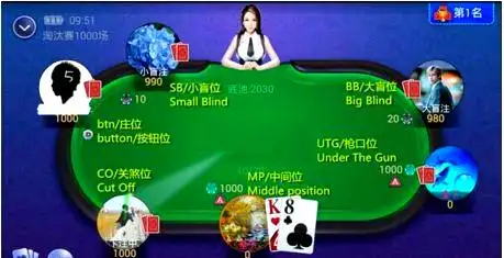 德州扑克 6人_德州扑克入门介绍_牌局基本流程