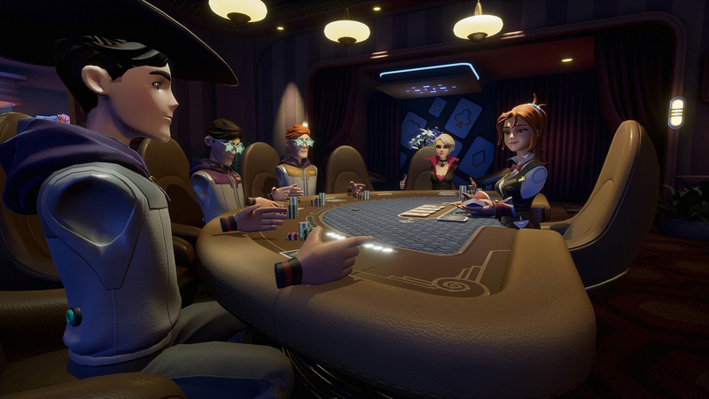 Lucky Night Texas Holdem VR VR游戏开发交互设计_德州扑克游戏开发_VR德州扑克游戏操作优化