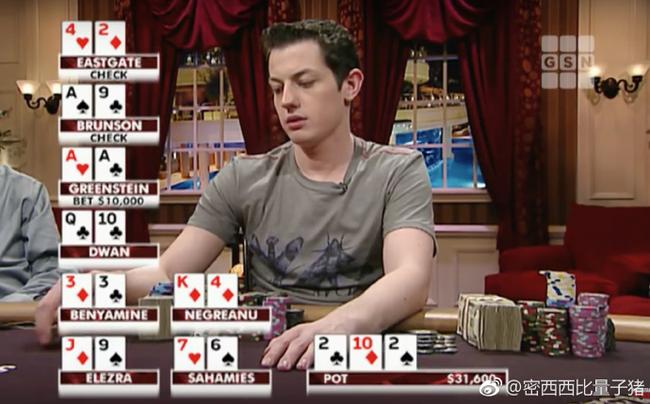 德州扑克底池_Tom Dwan 九大传奇牌局 八人底池诈唬_Tom Dwan 德州扑克理论 阻碍张概念