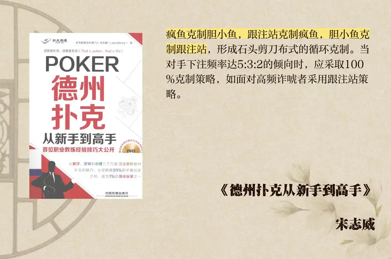 实战策略技巧_德州扑克专业术语解析_德州扑克鱼的判定