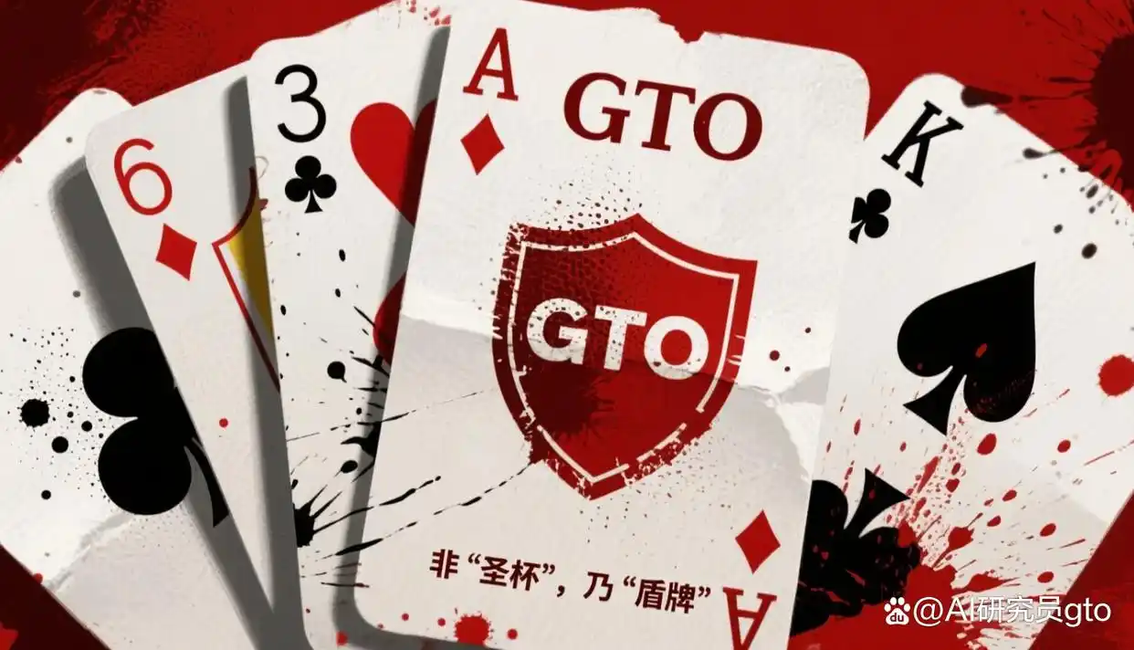 德州扑克诈唬频率计算_GTO诈唬盈亏平衡点分析_德州扑克底池赔率