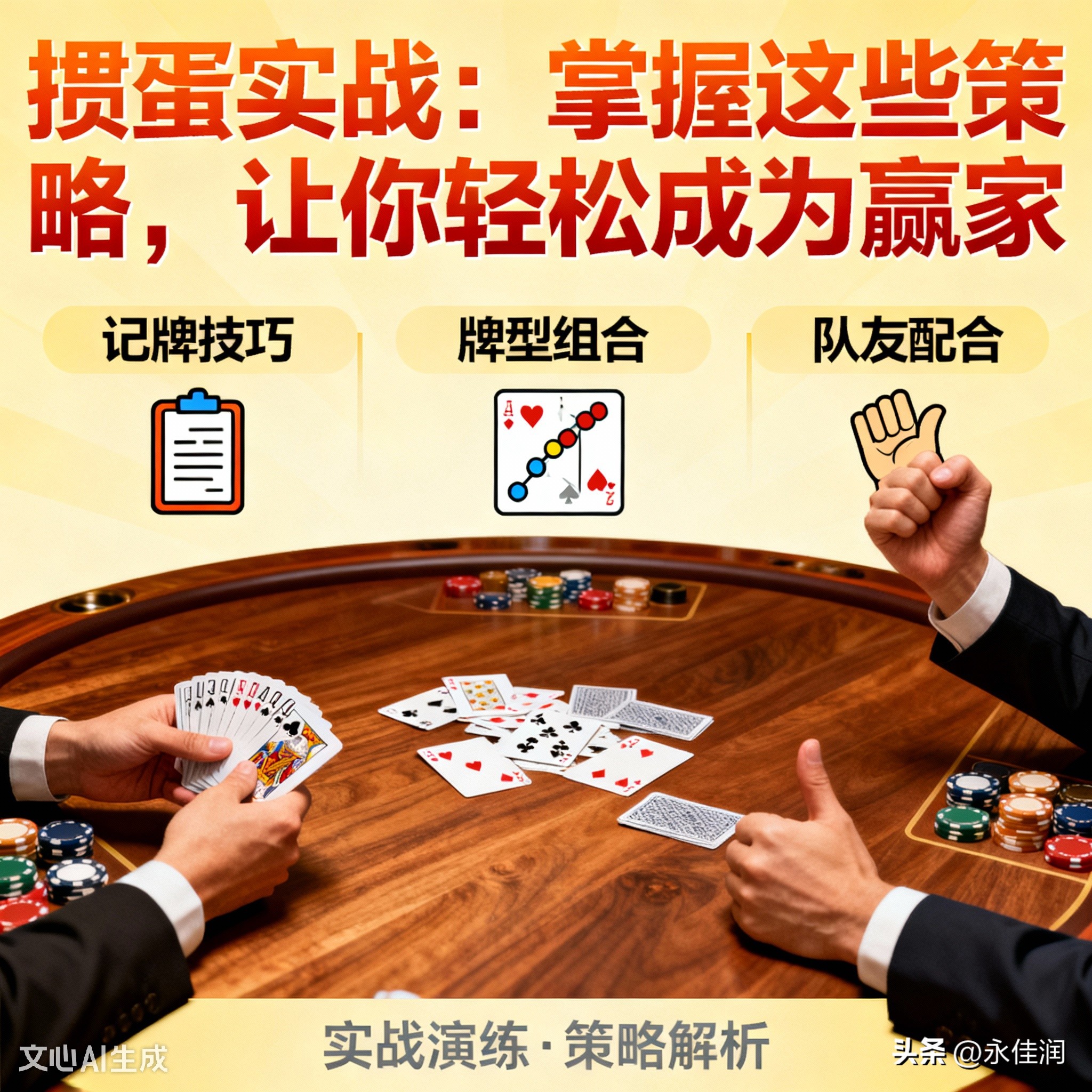 记牌技巧与组牌方法_德州扑克激进原则_掼蛋实战策略