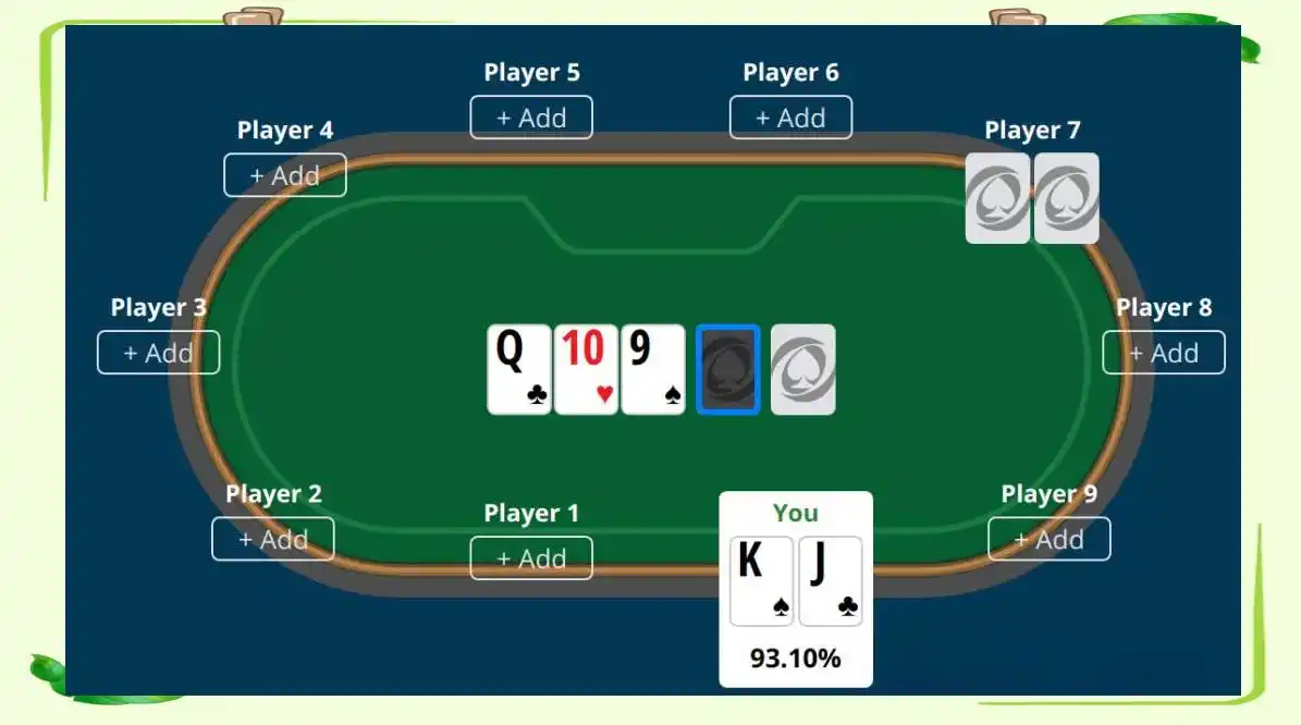 德州扑克河牌_精确赔率计算方法_poker翻牌前区间计算