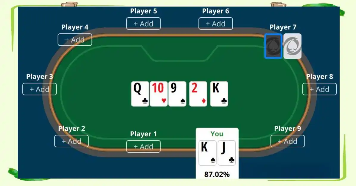德州扑克河牌_精确赔率计算方法_poker翻牌前区间计算