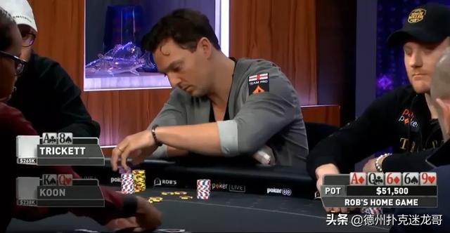 德州扑克精彩牌局视频_Sam Trickett与Jason Koon牌局分析_德州扑克比赛精彩回放