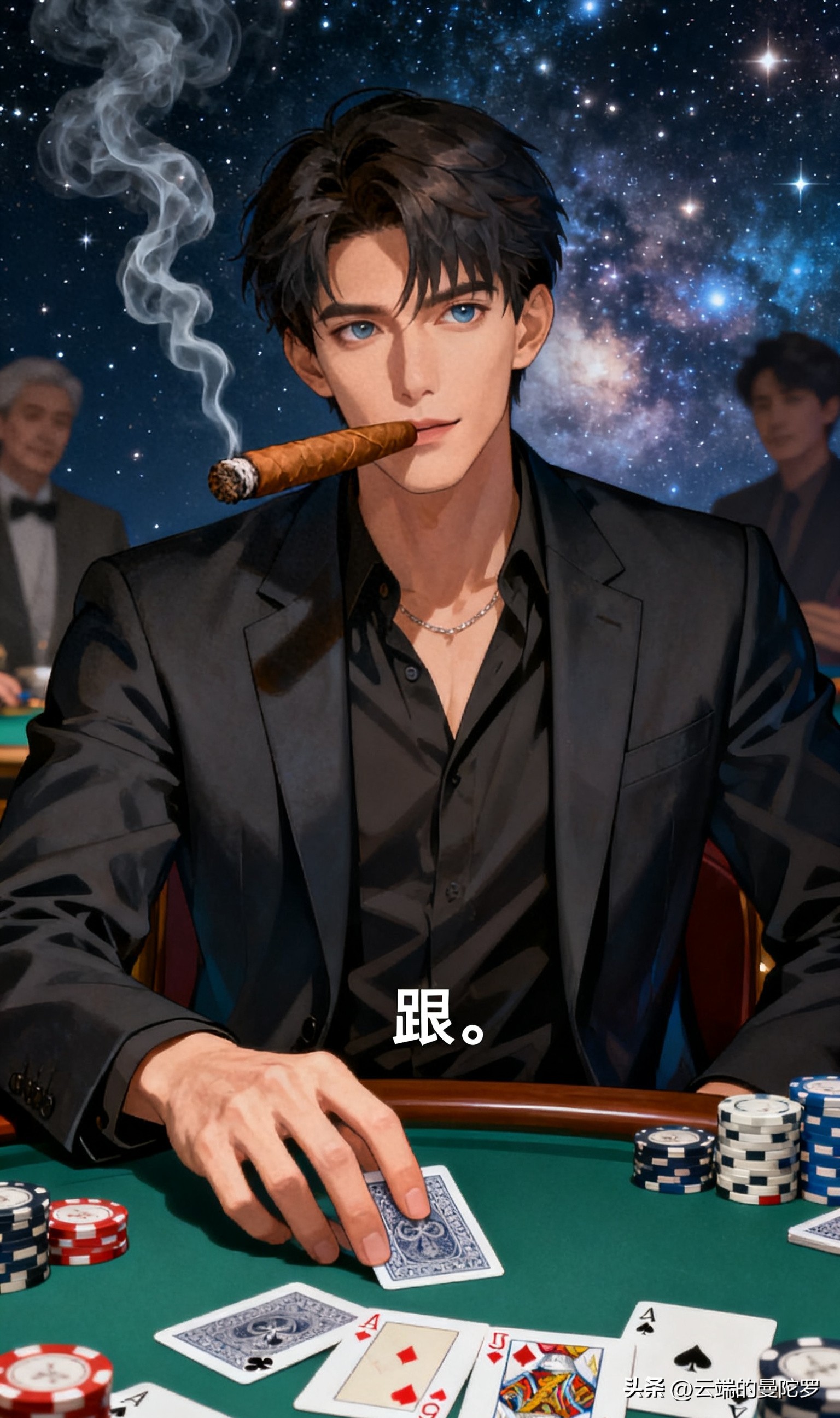 二十多岁男性扑克心理_老k游戏德州扑克作弊_年轻玩家高牌局分析