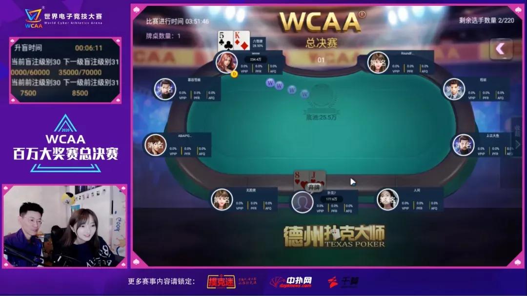 棋牌电竞 商业模式创新 _德州扑克手_WCAA百万大奖赛 德州扑克大师 总决赛